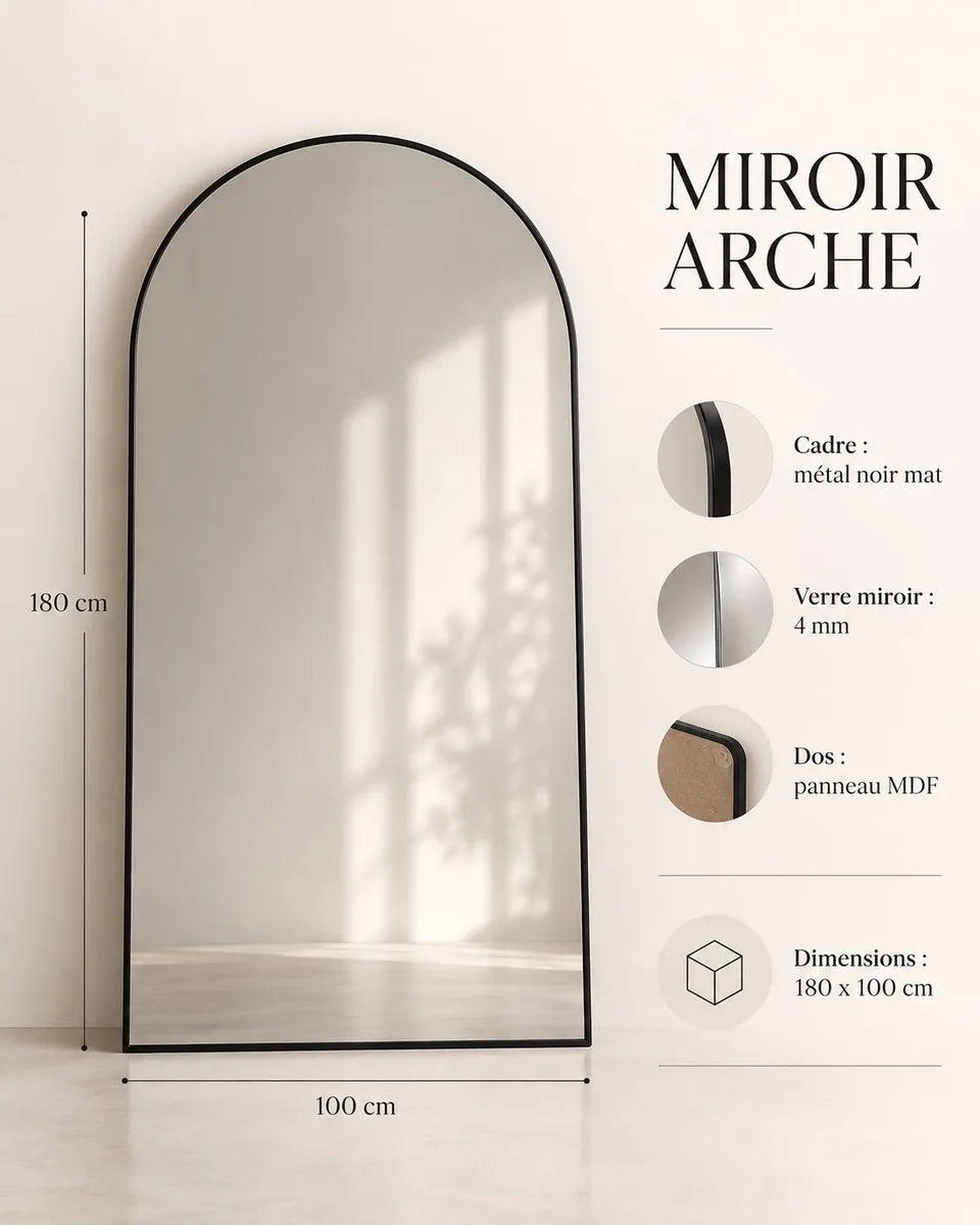 Concept M043 — miroir arche 